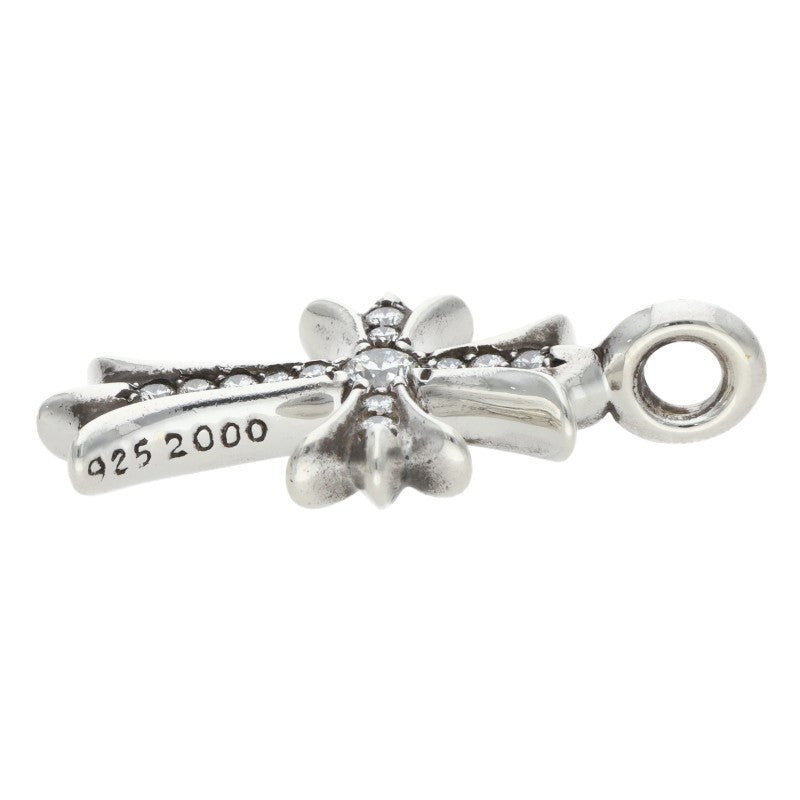 Chrome Hearts .925 Pave Diamond Tiny Fat Cross Size ONE SIZE
