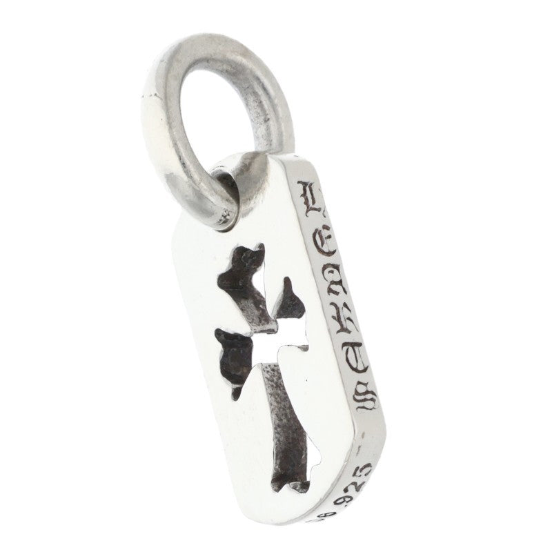 Chrome Hearts .925 Tiny Cutout Cross Dog Tag Size ONE SIZE