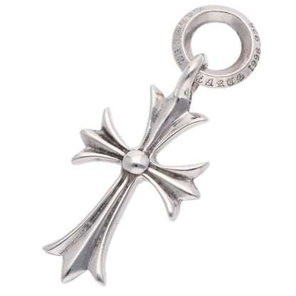 Chrome Hearts Tiny CH Cross Silver Charm