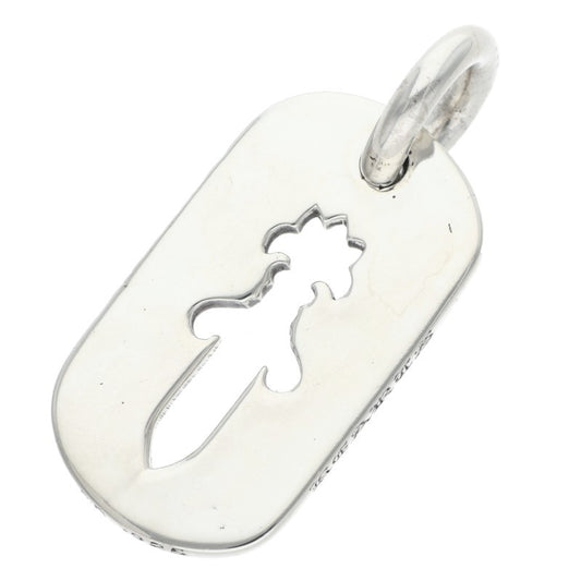 Chrome Hearts .925 Small Cutout Dagger Dog Tag Size ONE SIZE