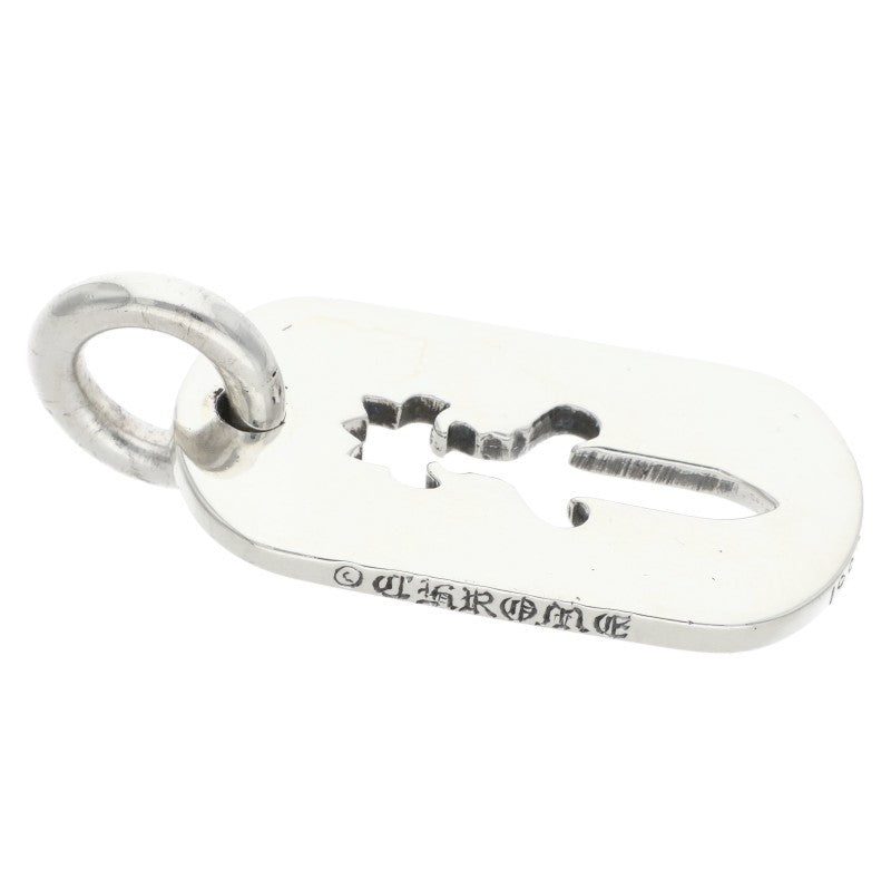 Chrome Hearts .925 Small Cutout Dagger Dog Tag Size ONE SIZE