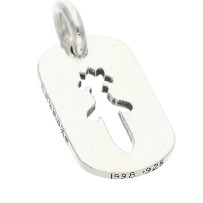 Chrome Hearts .925 Small Cutout Dagger Dog Tag Size ONE SIZE