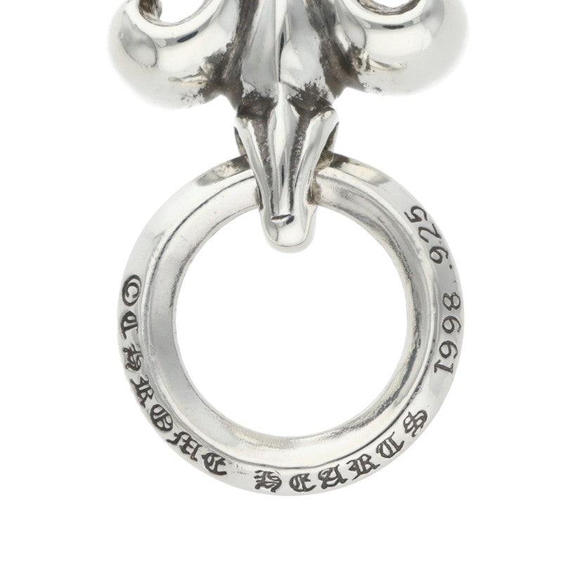 Chrome Hearts .925 Silver BS Fleur Pendant Size ONE SIZE