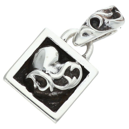 Chrome Hearts Framed Heart Charm 925 Silver Size ONE SIZE