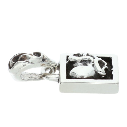 Chrome Hearts Framed Heart Charm 925 Silver Size ONE SIZE