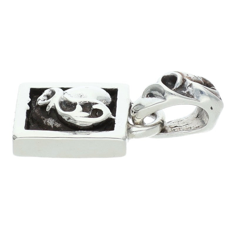 Chrome Hearts Framed Heart Charm 925 Silver Size ONE SIZE