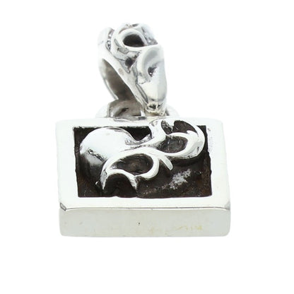Chrome Hearts Framed Heart Charm 925 Silver Size ONE SIZE