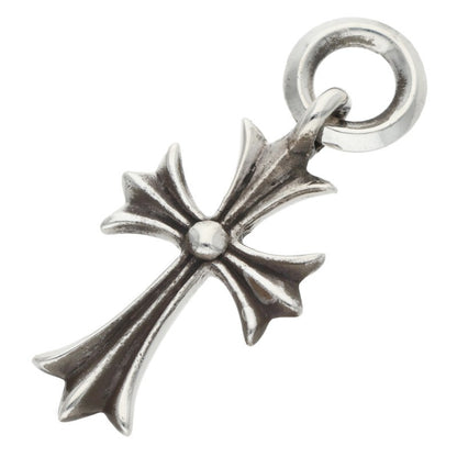 Chrome Hearts Tiny CH Cross Charm 925 Silver Size ONE SIZE
