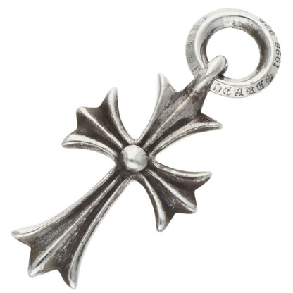 Chrome Hearts Tiny CH Cross Charm 925 Silver Size ONE SIZE