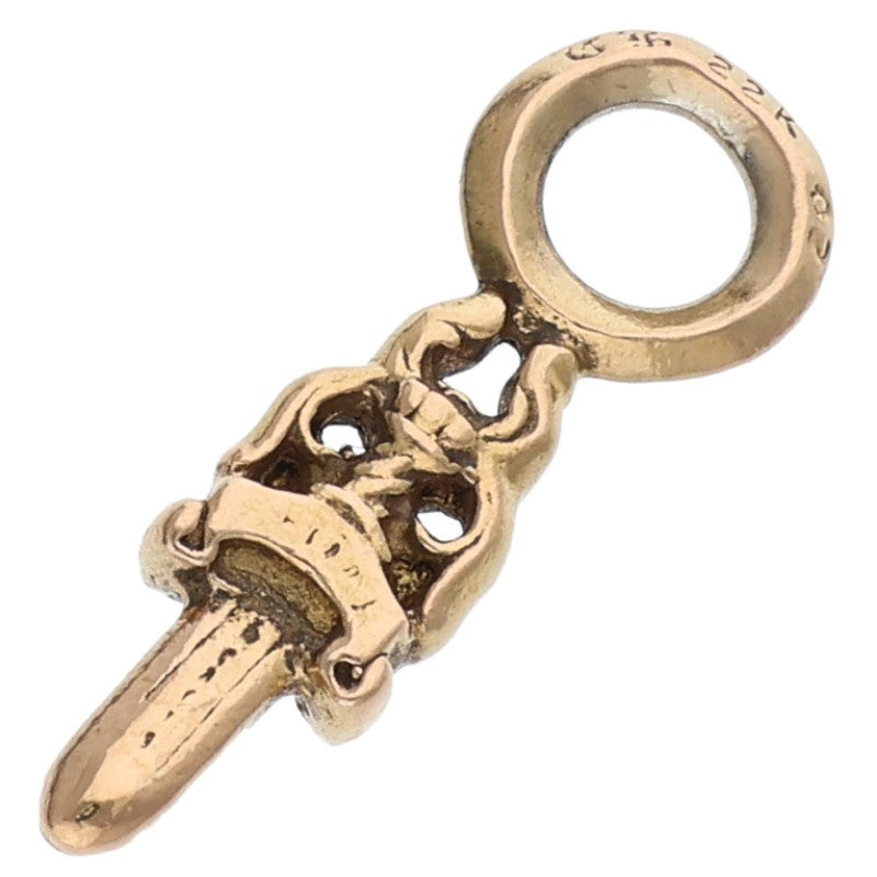 Chrome Hearts 22K Dagger Stack Charm Size ONE SIZE