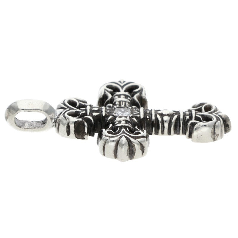 Chrome Hearts Tiny Filigree Charm 1 Diamond Size ONE SIZE