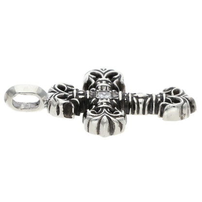 Chrome Hearts Tiny Filigree Charm 1 Diamond Size ONE SIZE