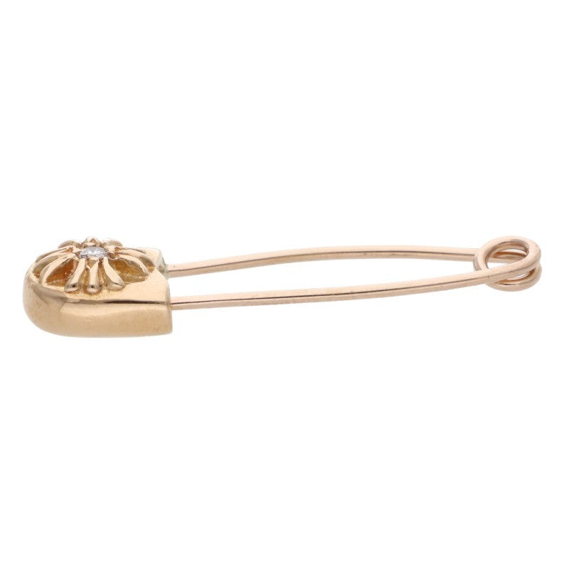 Chrome Hearts 22K Small Safety Pin 1 Diamond