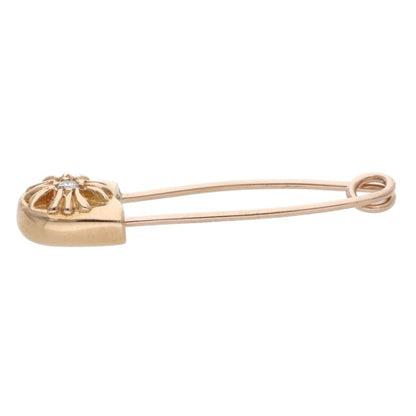 Chrome Hearts 22K Small Safety Pin 1 Diamond