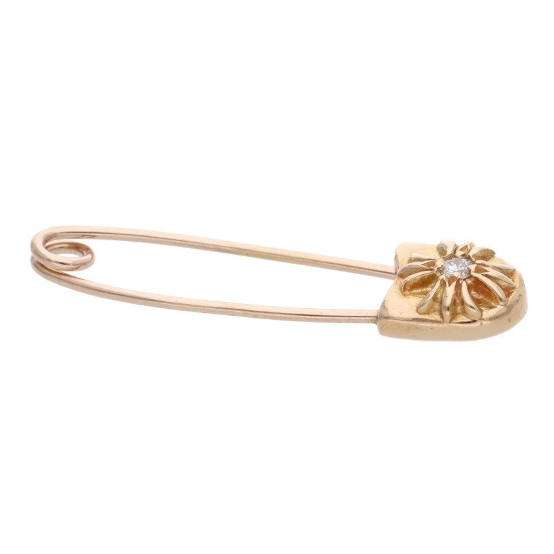Chrome Hearts 22K Small Safety Pin 1 Diamond