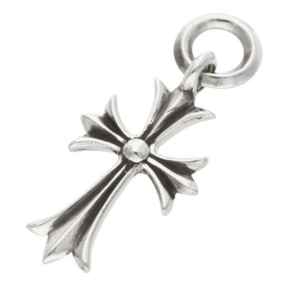 Chrome Hearts Tiny CH Cross Charm 925 Silver Size ONE SIZE