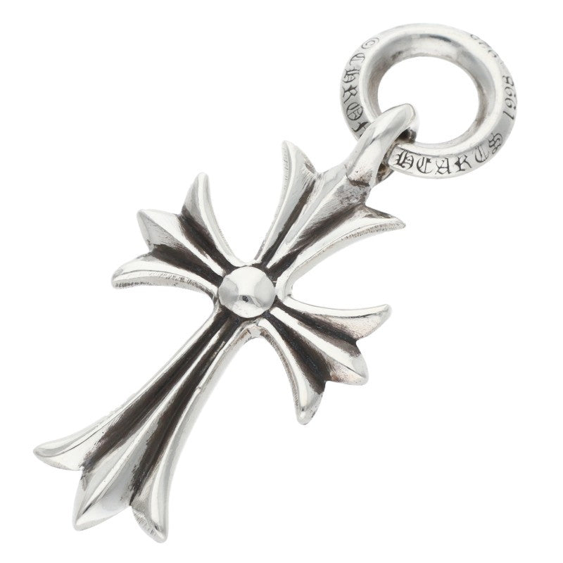 Chrome Hearts Tiny CH Cross Charm 925 Silver Size ONE SIZE