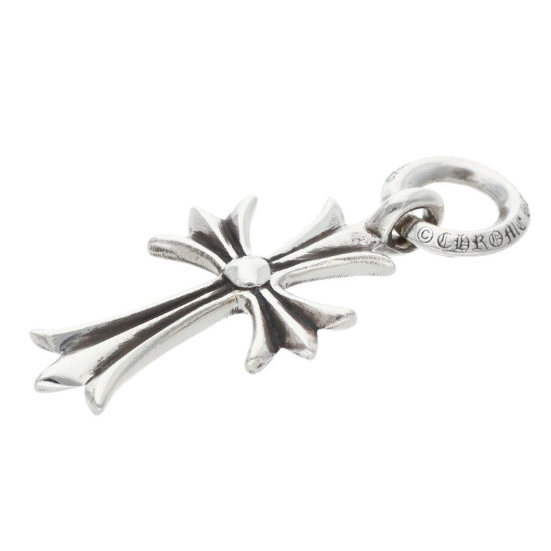 Chrome Hearts Tiny CH Cross Charm 925 Silver Size ONE SIZE