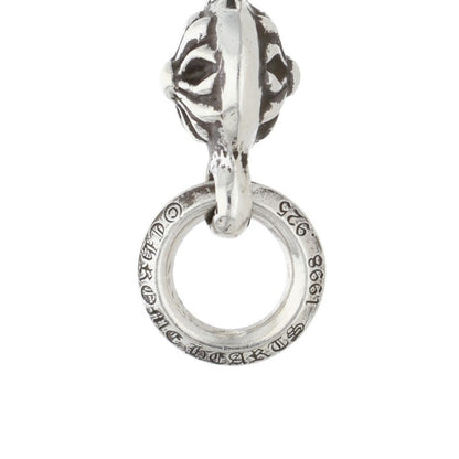 Chrome Hearts 1 Ball Tiny CH Cross Charm 925 Size ONE Silver