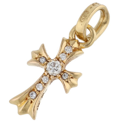 Chrome Hearts 22K Babyfat Pave Diamond Charm