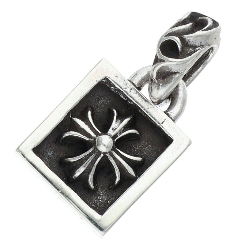 Chrome Hearts Framed CH Plus Charm 925 Silver Size ONE SIZE