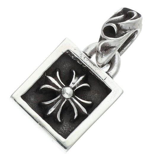 Chrome Hearts Framed CH Plus Charm 925 Silver Size ONE SIZE