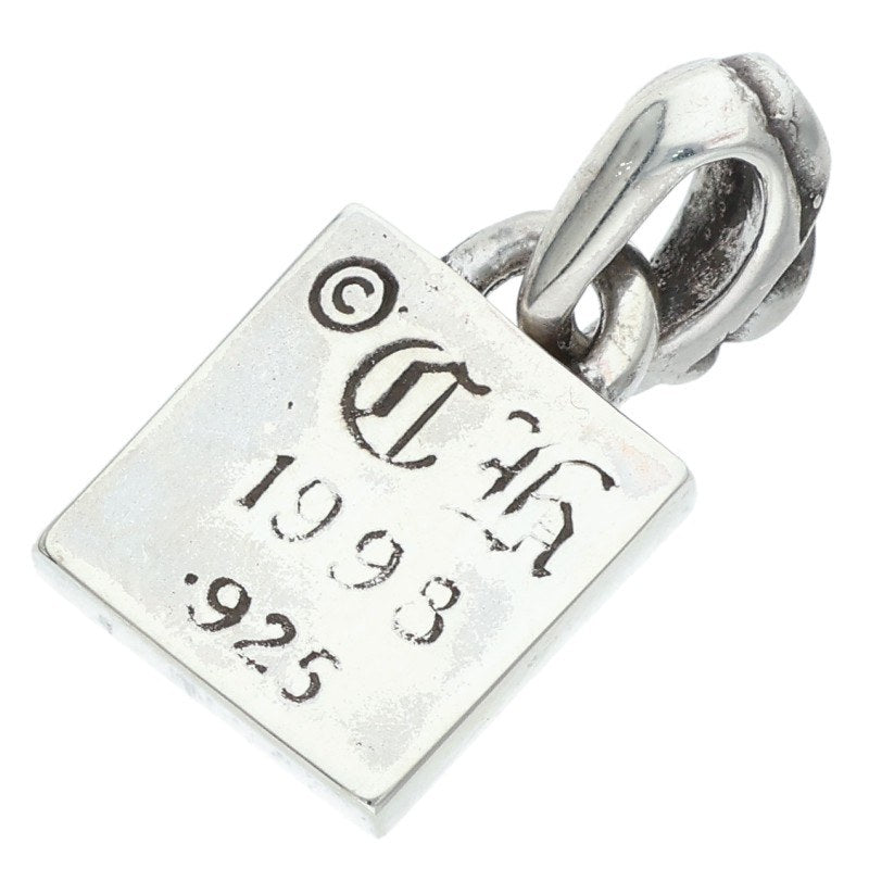Chrome Hearts Framed CH Plus Charm 925 Silver Size ONE SIZE