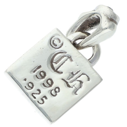 Chrome Hearts Framed Heart Charm Silver 925 Size ONE SIZE