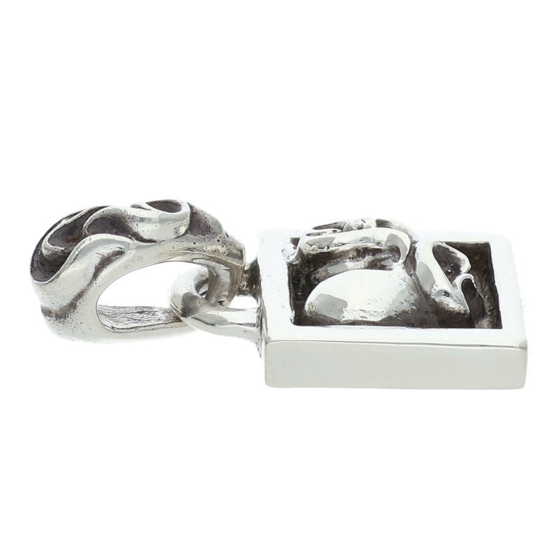 Chrome Hearts Framed Heart Charm Silver 925 Size ONE SIZE