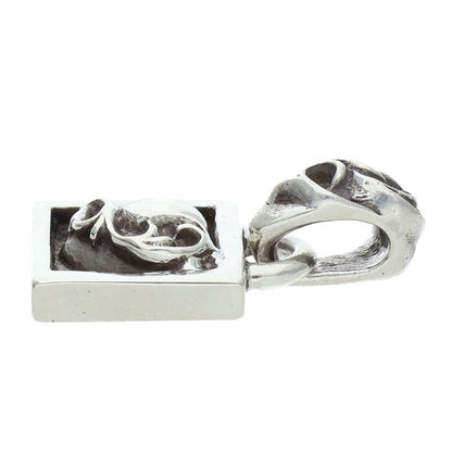 Chrome Hearts Framed Heart Charm Silver 925 Size ONE SIZE