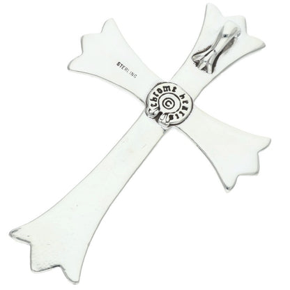 Chrome Hearts Large CH Cross Silver Necklace Size ONE SIZE