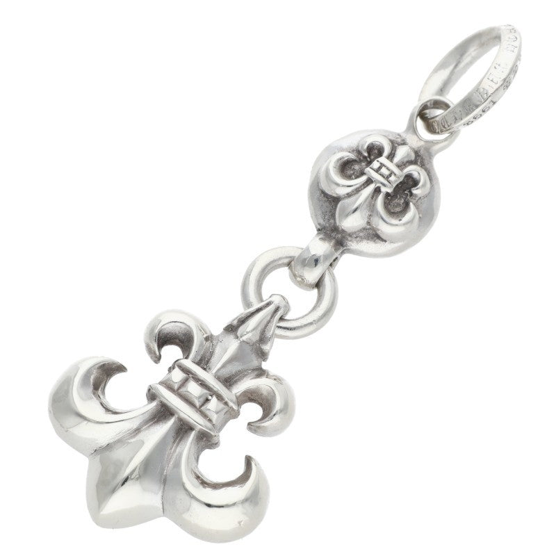 Chrome Hearts 1 Ball BS Fleur Silver Necklace Size ONE SIZE