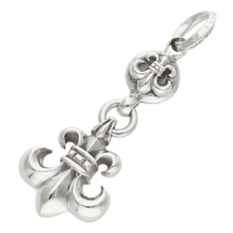 Chrome Hearts 1 Ball BS Fleur Silver Necklace Size ONE SIZE