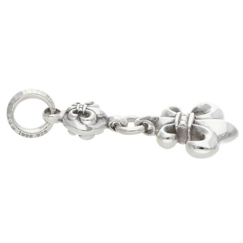 Chrome Hearts 1 Ball BS Fleur Silver Necklace Size ONE SIZE