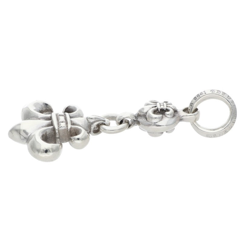 Chrome Hearts 1 Ball BS Fleur Silver Necklace Size ONE SIZE