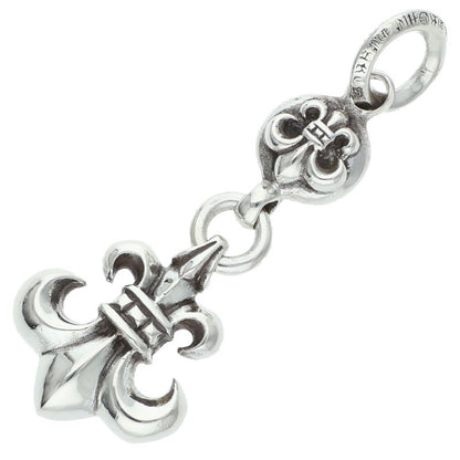Chrome Hearts 1 Ball BS Fleur Silver Necklace Size ONE SIZE