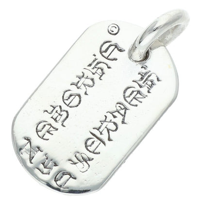 Chrome Hearts NYC Ltd Small Dog Tag Silver 925