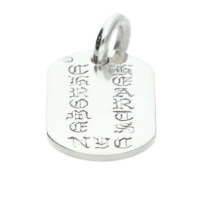 Chrome Hearts NYC Ltd Small Dog Tag Silver 925