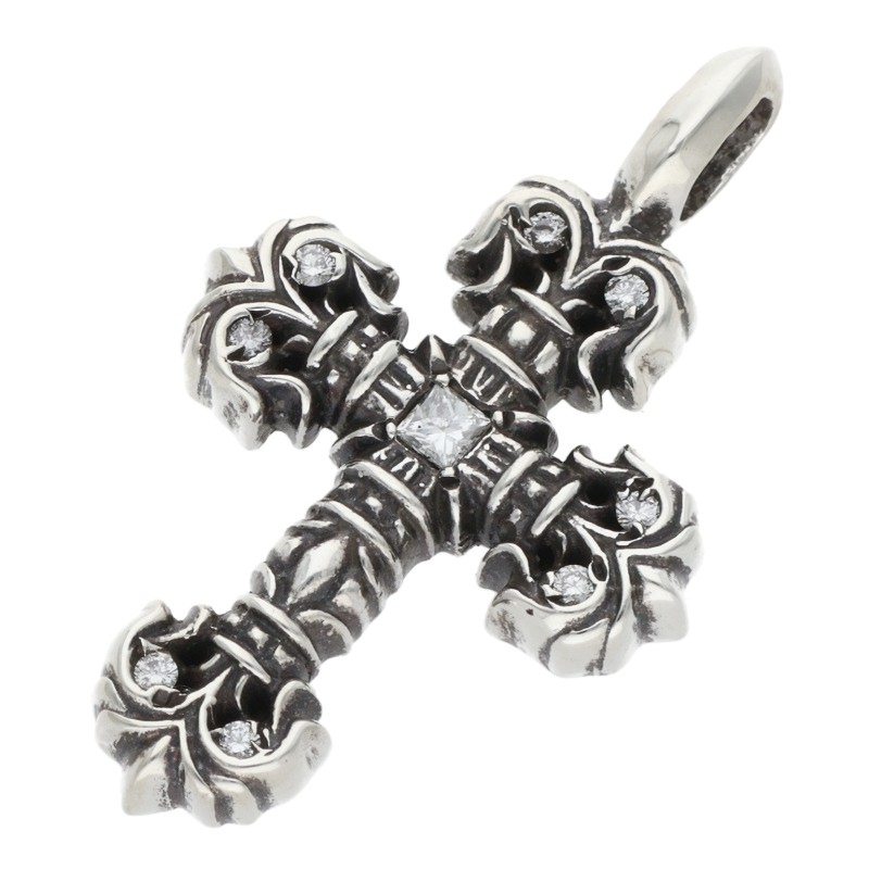 Chrome Hearts Tiny Filigree Pave Diamond Size ONE SIZE Multi