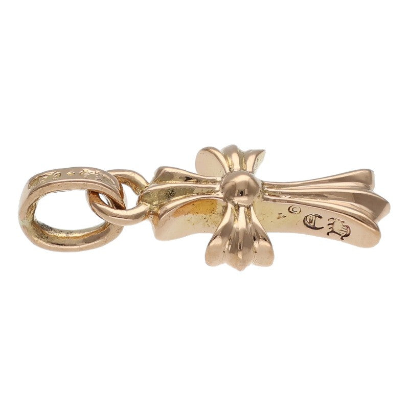 Chrome Hearts 22K Baby Fat Cross Gold Charm