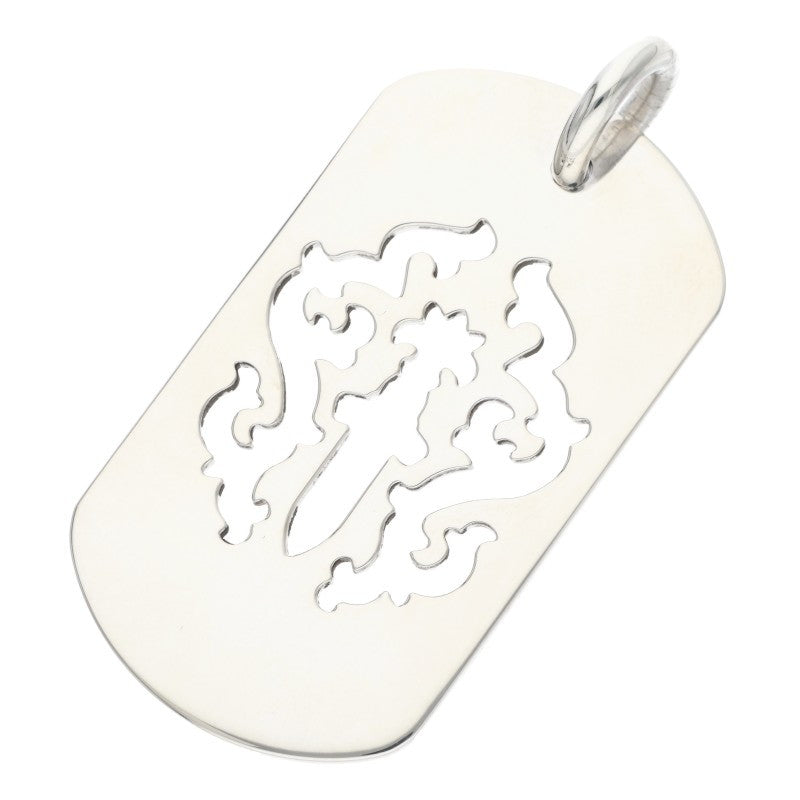 Chrome Hearts Dagger Cutout Dog Tag 925 Silver