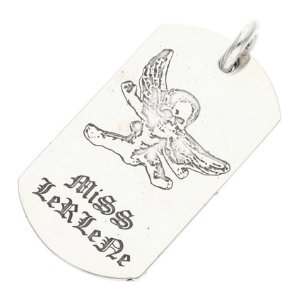 Chrome Hearts Foti Dog Tag 925 Silver