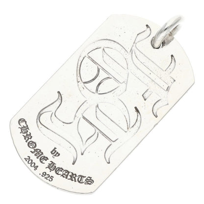 Chrome Hearts Foti Dog Tag 925 Silver