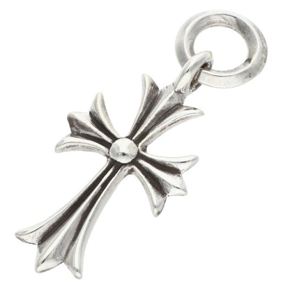Chrome Hearts Tiny CH Cross Charm 925 Silver Size ONE SIZE