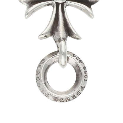 Chrome Hearts Tiny CH Cross Charm 925 Silver Size ONE SIZE