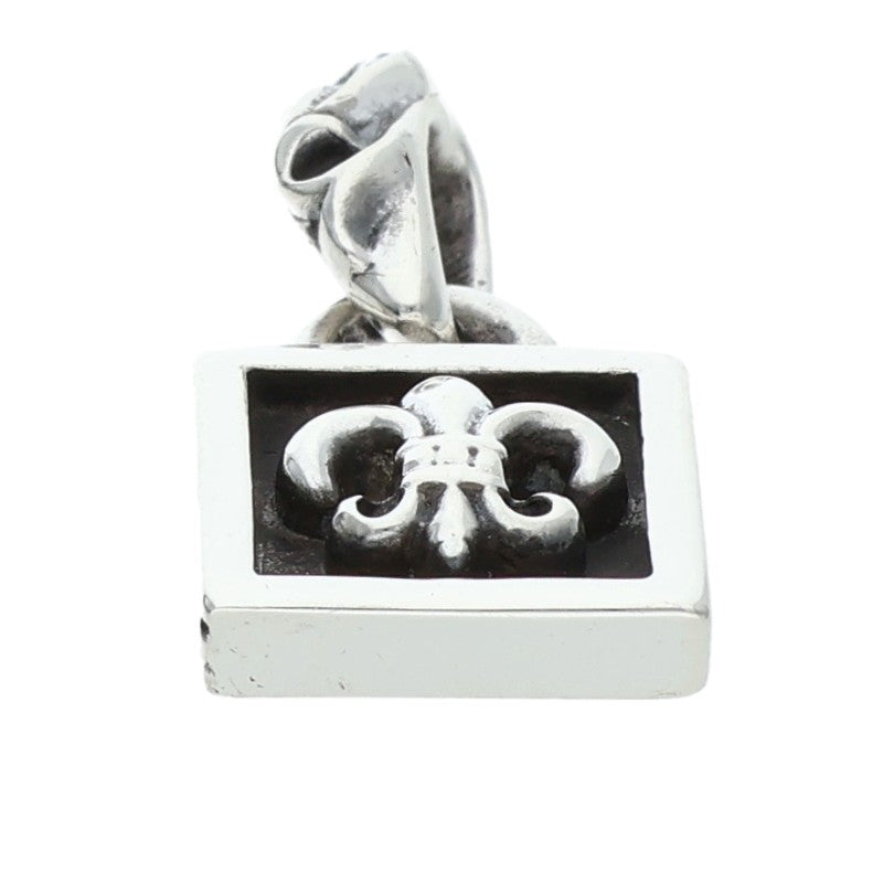 Chrome Hearts Framed BS Fleur Charm 925 Silver