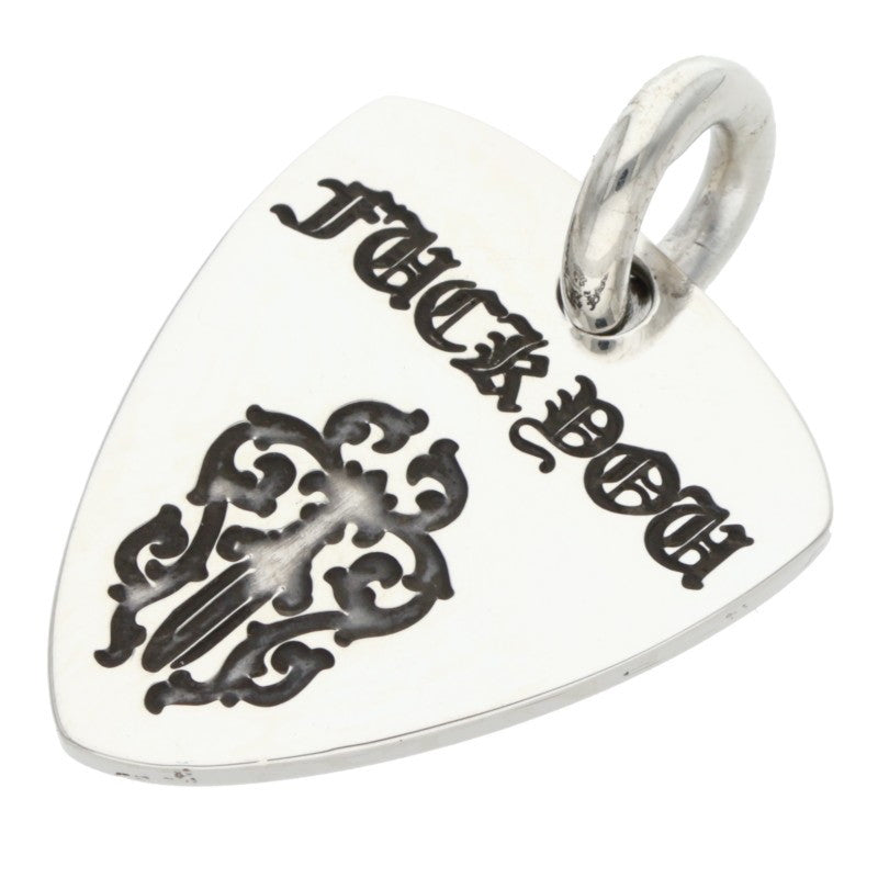 Chrome Hearts Guitar Pick Pendant 925 Silver Size ONE SIZE