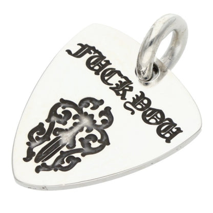Chrome Hearts Guitar Pick Pendant 925 Silver Size ONE SIZE