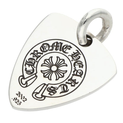 Chrome Hearts Guitar Pick Pendant 925 Silver Size ONE SIZE