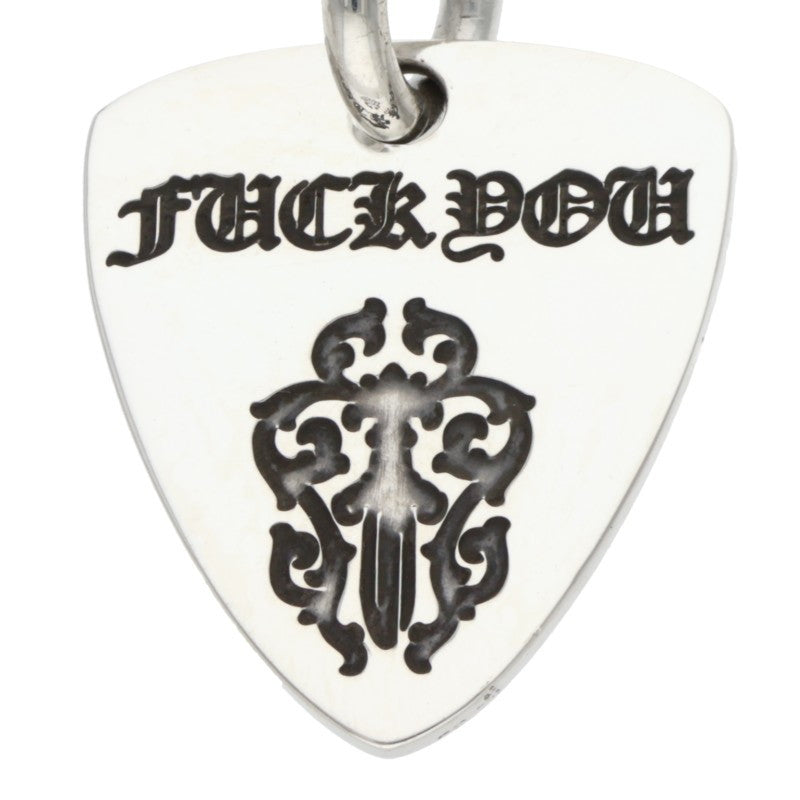 Chrome Hearts Guitar Pick Pendant 925 Silver Size ONE SIZE